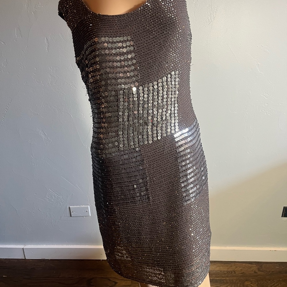 Adrianna Papell Sequin Cocktail Dress Size 6